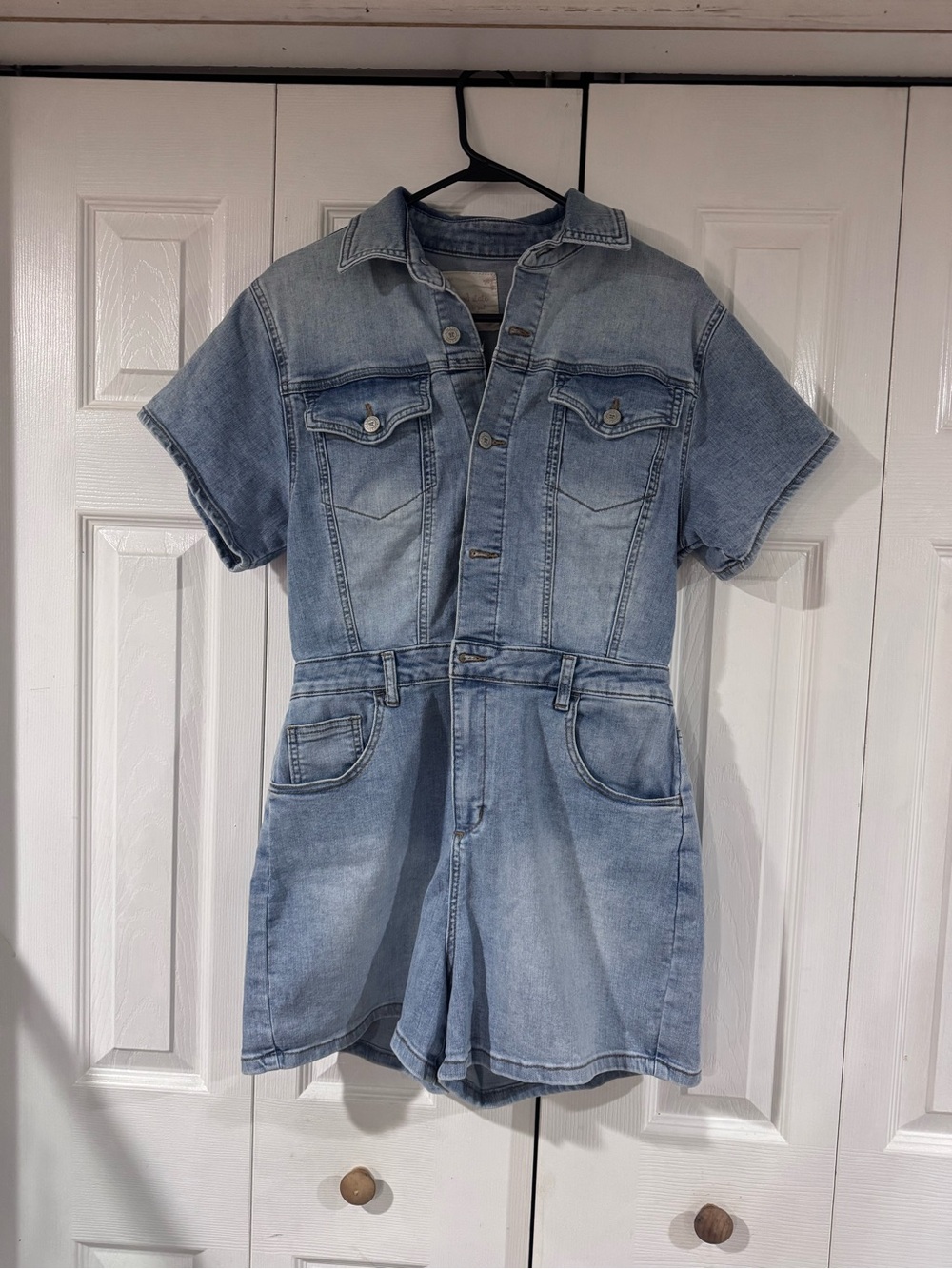 Altar’d state Denim Romper